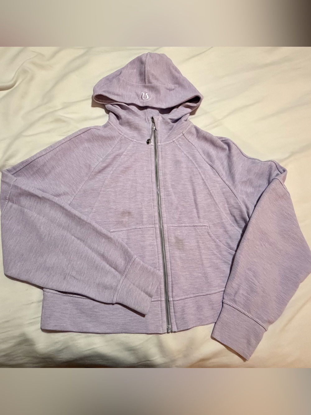 Lululemon Lavender Zip Hoodie